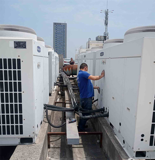 尧都中央空调制热和不制冷系统维修方法